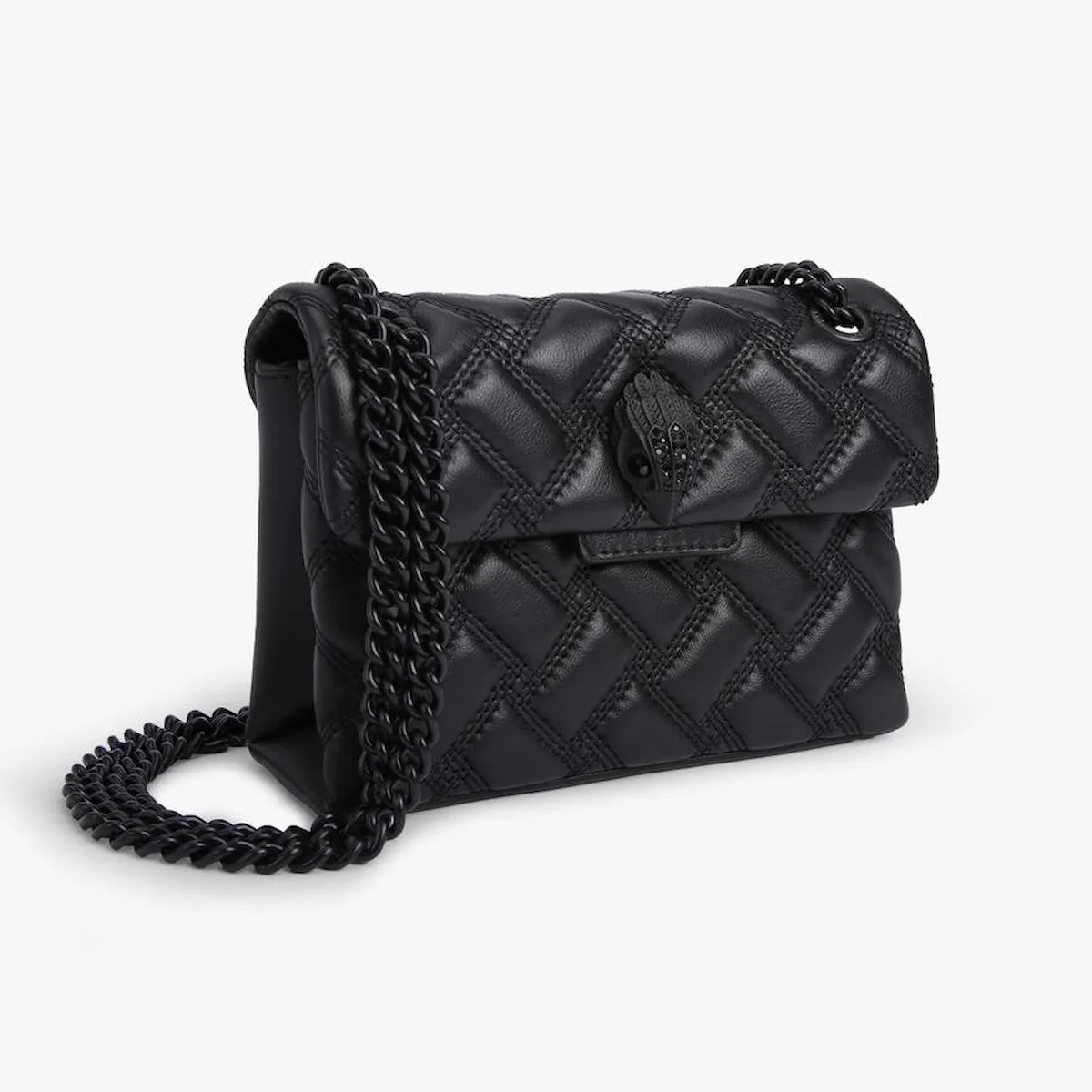 Midnight Quilted Chain Shoulder Bag