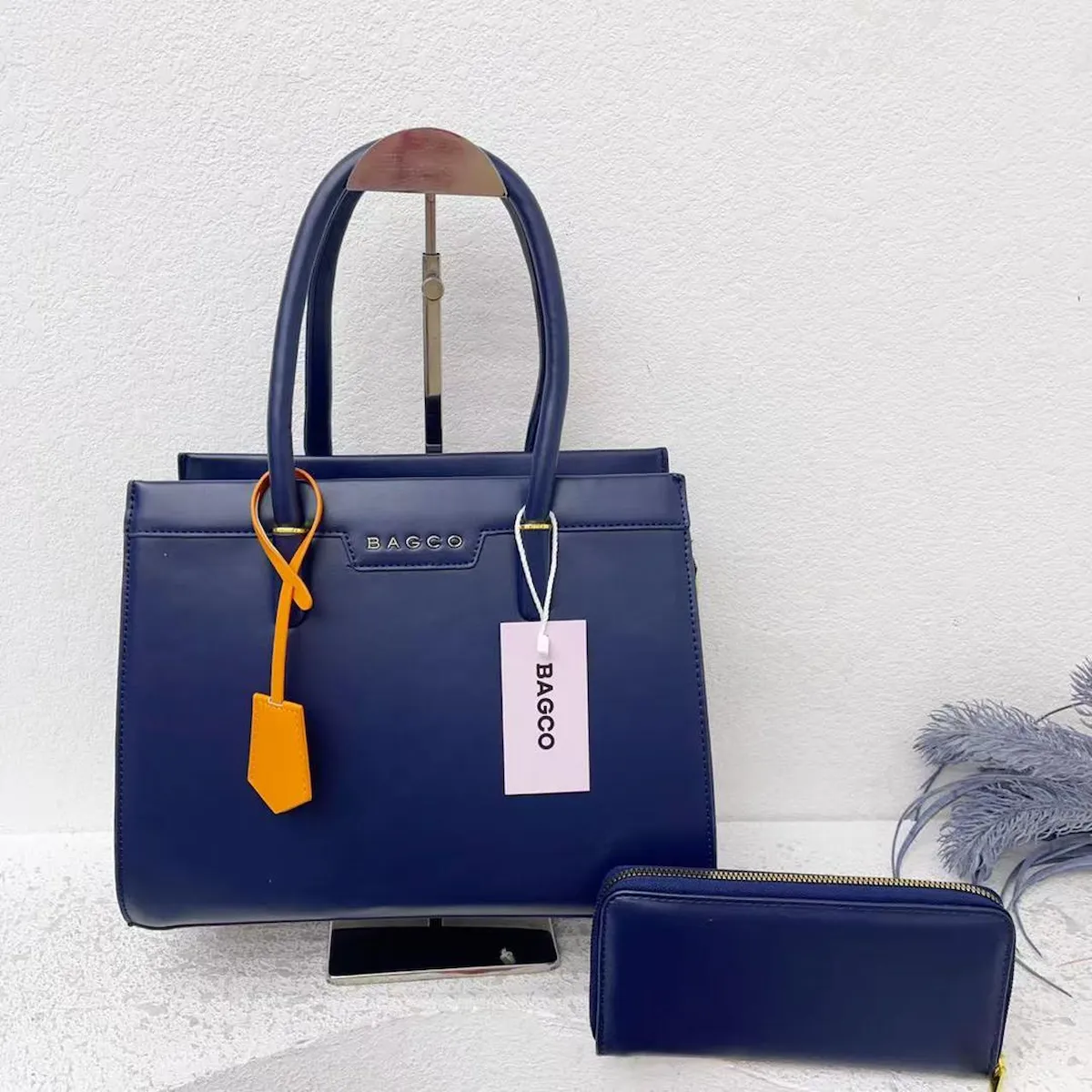 Bagco 2-Piece Royal Tote Bag Set