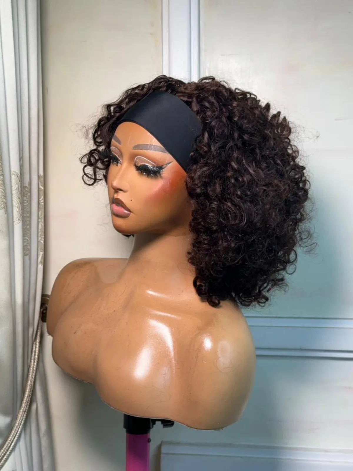 Band Bounce Curly Wig