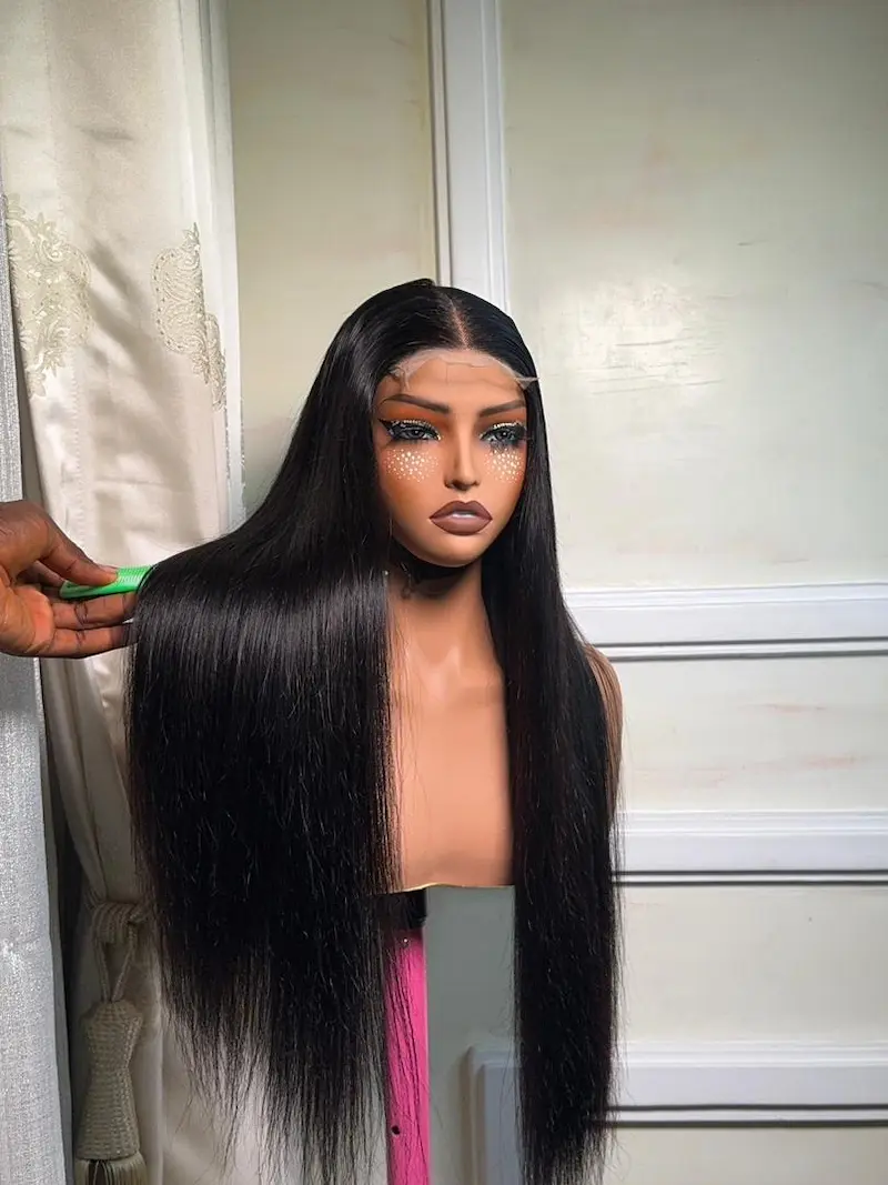 SDD Straight Chinese Closure Wig