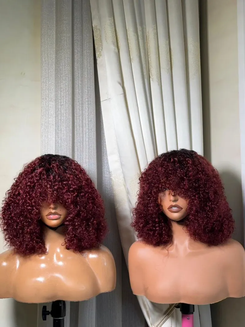 Rogue Curly Fringe Wig