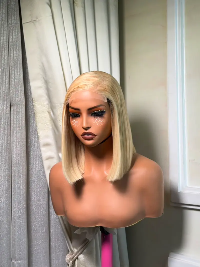 Louis SDD 5x5 Closure Wig - 613 (Platinum Blonde)